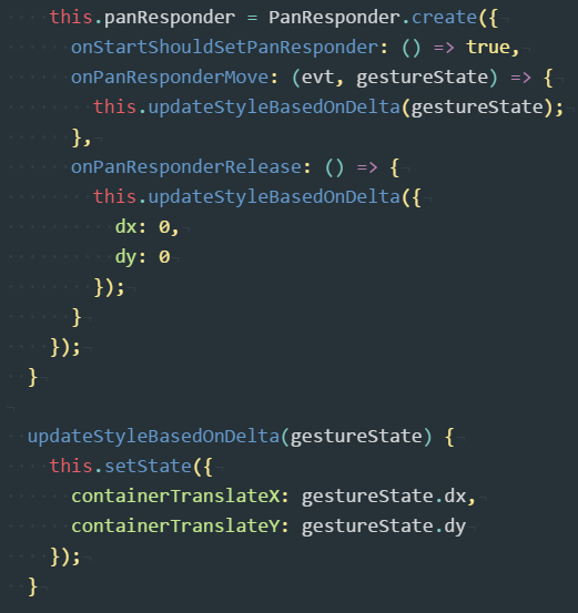 Swipable Component Code