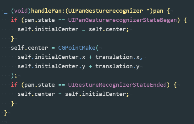 Swipable Component Code